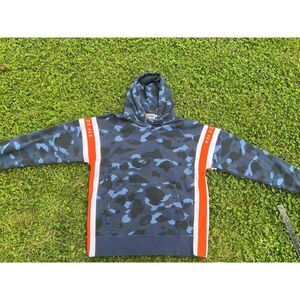 BAPE Color Camo Logo Tape Pullover Hoodie.387‎